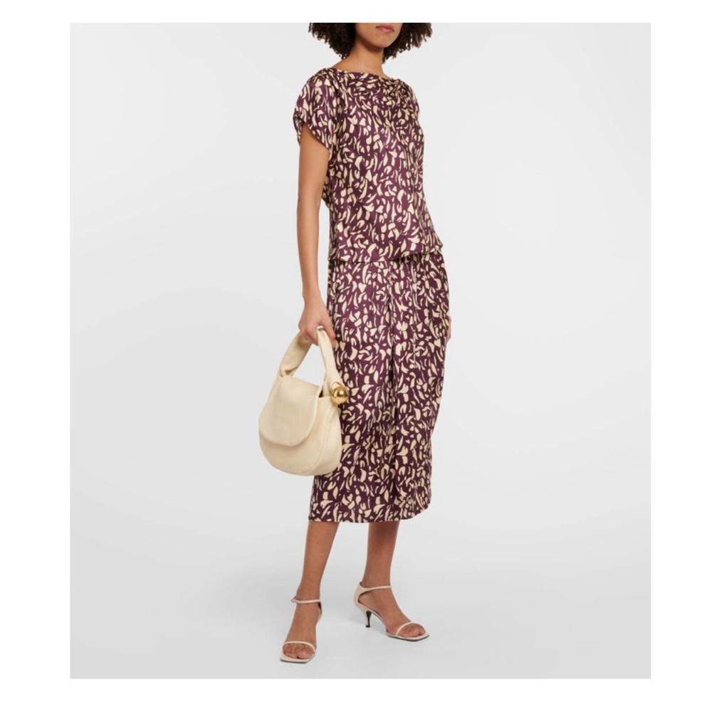 VELVET Devi Satin Printed Top